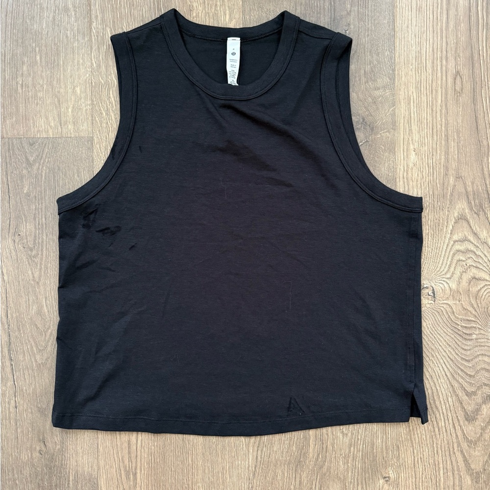 Black Lulu Sleeveless Women's Top